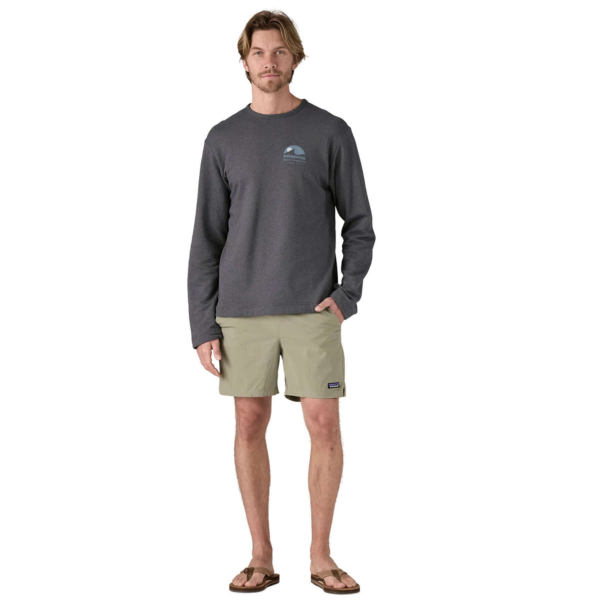 Patagonia Men's Lightweight Applied Wildrise Crew Ink Black / Small-Ink Black / Medium-Ink Black / Large-Ink Black / X-Large-Ink Black / XX-Large #- 53 Degrees North 