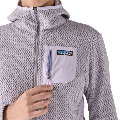 Patagonia Women's R1 Air Full-Zip Hooded Fleece Jacket Ellwood Green / X-Small-Ellwood Green / Small-Ellwood Green / Medium-Ellwood Green / Large-Ellwood Green / X-Large #- 53 Degrees North 