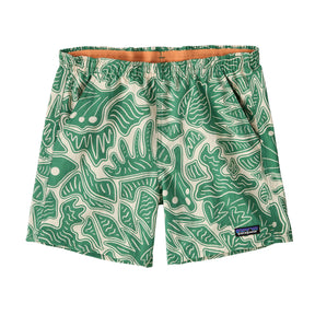 Patagonia Women's Baggies Shorts 5 Inch Bees and Flowers/Heartleaf Green / X-Small-Bees and Flowers/Heartleaf Green / Small-Bees and Flowers/Heartleaf Green / Medium-Bees and Flowers/Heartleaf Green / Large-Bees and Flowers/Heartleaf Green / X-Large #- 53 Degrees North 