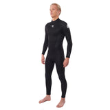 Ripcurl Men's Freelite 3/2mm Steamer Back Zip Wetsuit Black / Small-Black / Medium-Black / Large-Black / X-Large-Black / XX-Large #- 53 Degrees North 