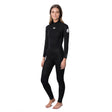 Ripcurl Women's Freelite 3/2mm Steamer Back Zip Wetsuit Black / X-Small-Black / Small-Black / Medium-Black / Large-Black / X-Large #- 53 Degrees North 