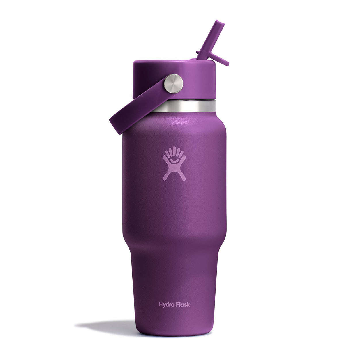 Hydro Flask 24oz (710 ml) Travel Bottle with Flex Straw Cap Surf-Beachplum-Nectar #- 53 Degrees North 