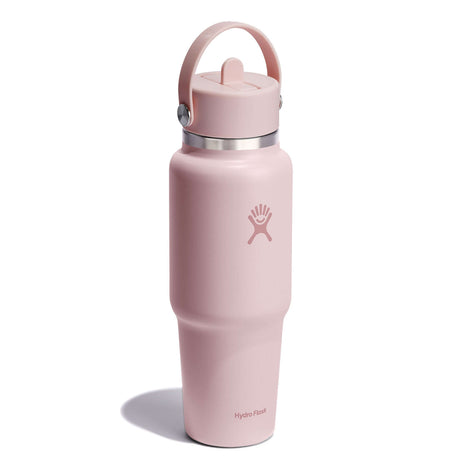 Hydro Flask 32oz Travel Bottle with Straw Cap Aloe-Trillium #- 53 Degrees North 