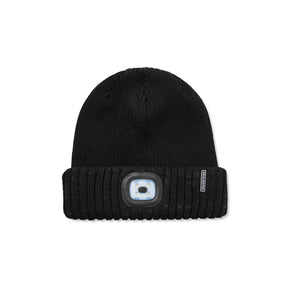 Sealskinz Heydon Waterproof Cold Weather LED Roll Cuff Beanie Black / Small/Medium-Black / Large/X-Large-Black / XX-Large #- 53 Degrees North 
