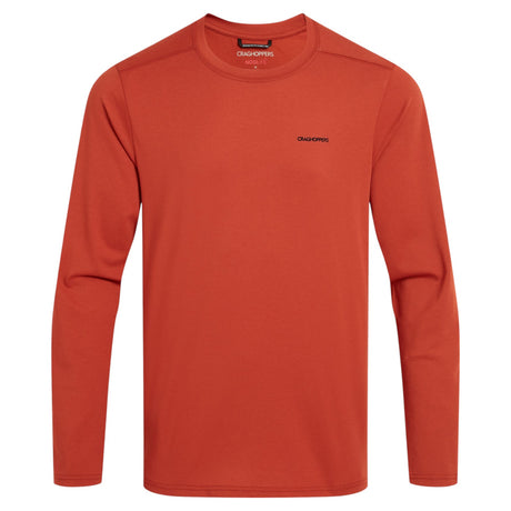 Craghoppers Men's Nosilife Abel Long Sleeve T-Shirt Lichen Green / Small-Lichen Green / Medium-Lichen Green / Large-Lichen Green / X-Large-Lichen Green / XX-Large #- 53 Degrees North 