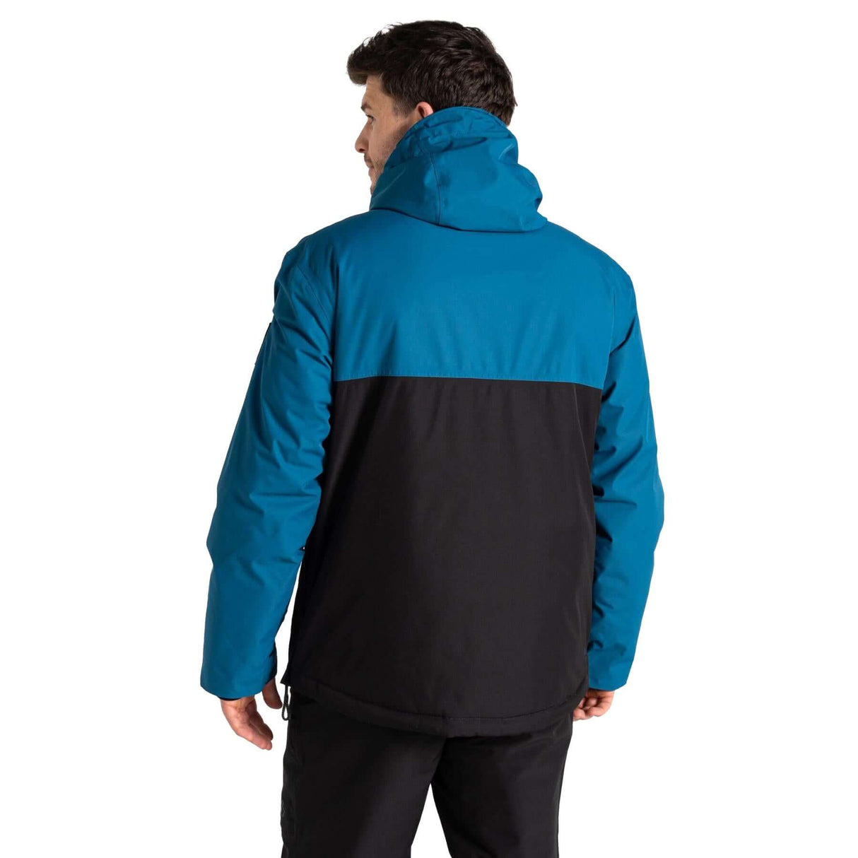 Dare 2b Men's Freeride Overhead Jacket Kingfisher Blue/Black / Small-Kingfisher Blue/Black / Medium-Kingfisher Blue/Black / Large-Kingfisher Blue/Black / X-Large-Kingfisher Blue/Black / XX-Large #- 53 Degrees North 
