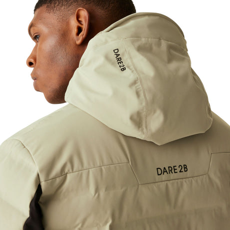 Dare 2b Men's Ollie Jacket Abbey Stone/Black / Small-Abbey Stone/Black / Medium-Abbey Stone/Black / Large-Abbey Stone/Black / X-Large-Abbey Stone/Black / XX-Large #- 53 Degrees North 