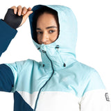 Dare 2b Women's Ice Jacket Dusty Rose/Ebony Grey / X-Small-Dusty Rose/Ebony Grey / Small-Dusty Rose/Ebony Grey / Medium-Dusty Rose/Ebony Grey / Large-Dusty Rose/Ebony Grey / X-Large #- 53 Degrees North 