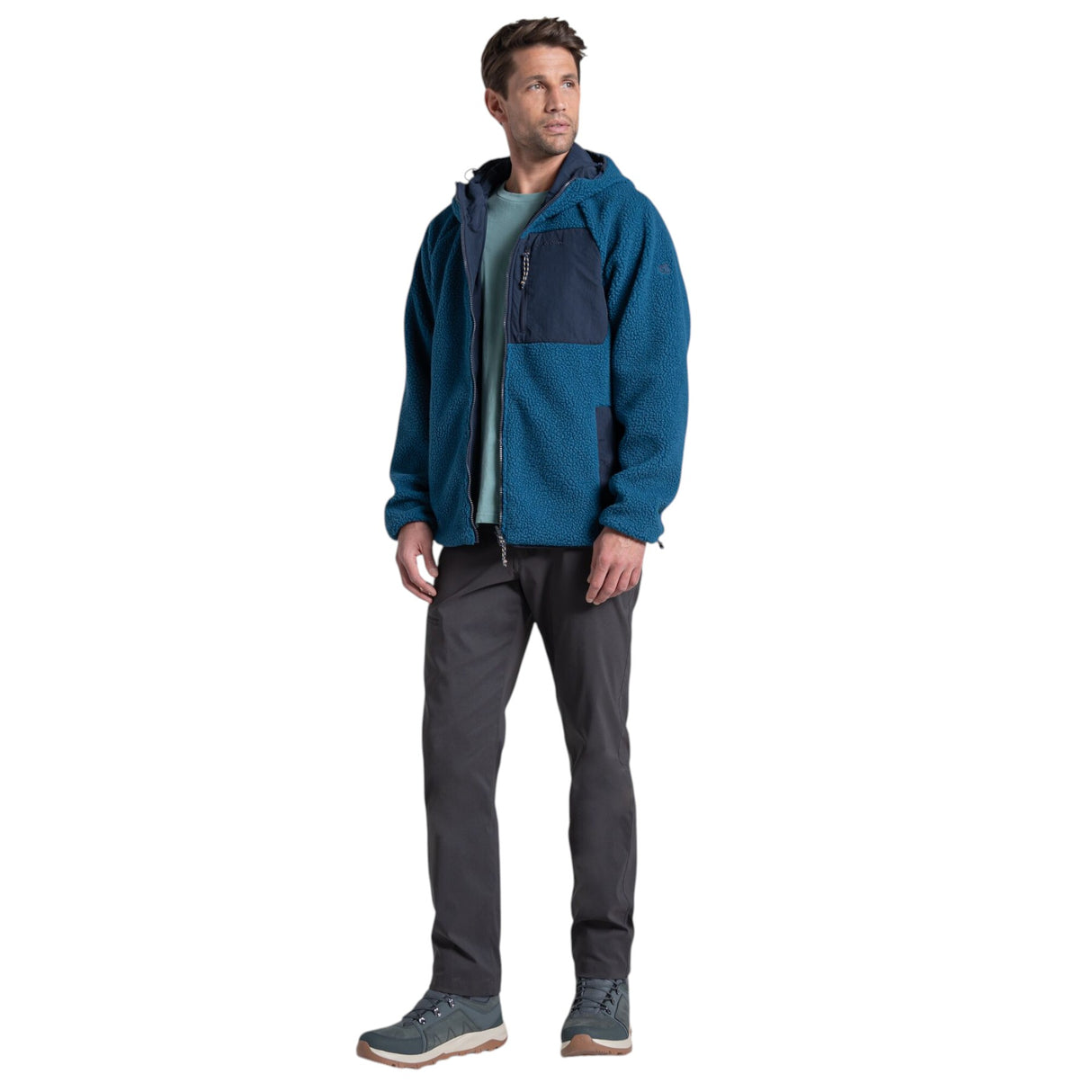 Craghoppers Men's Lingmoor Reversible Jacket Poseidon Blue/Blue Navy / Small-Poseidon Blue/Blue Navy / Medium-Poseidon Blue/Blue Navy / Large-Poseidon Blue/Blue Navy / X-Large-Poseidon Blue/Blue Navy / XX-Large #- 53 Degrees North 