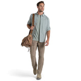 Craghoppers Men's Nosilife Nuoro Check Long Sleeve Shirt III Lichen Green/Ecru Check / Small-Lichen Green/Ecru Check / Medium-Lichen Green/Ecru Check / Large-Lichen Green/Ecru Check / X-Large-Lichen Green/Ecru Check / XX-Large #- 53 Degrees North 