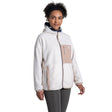Craghoppers Women's Longlands Reversible Hooded Jacket Ecru/Warm Beige / X-Small-Ecru/Warm Beige / Small-Ecru/Warm Beige / Medium-Ecru/Warm Beige / Large-Ecru/Warm Beige / X-Large #- 53 Degrees North 