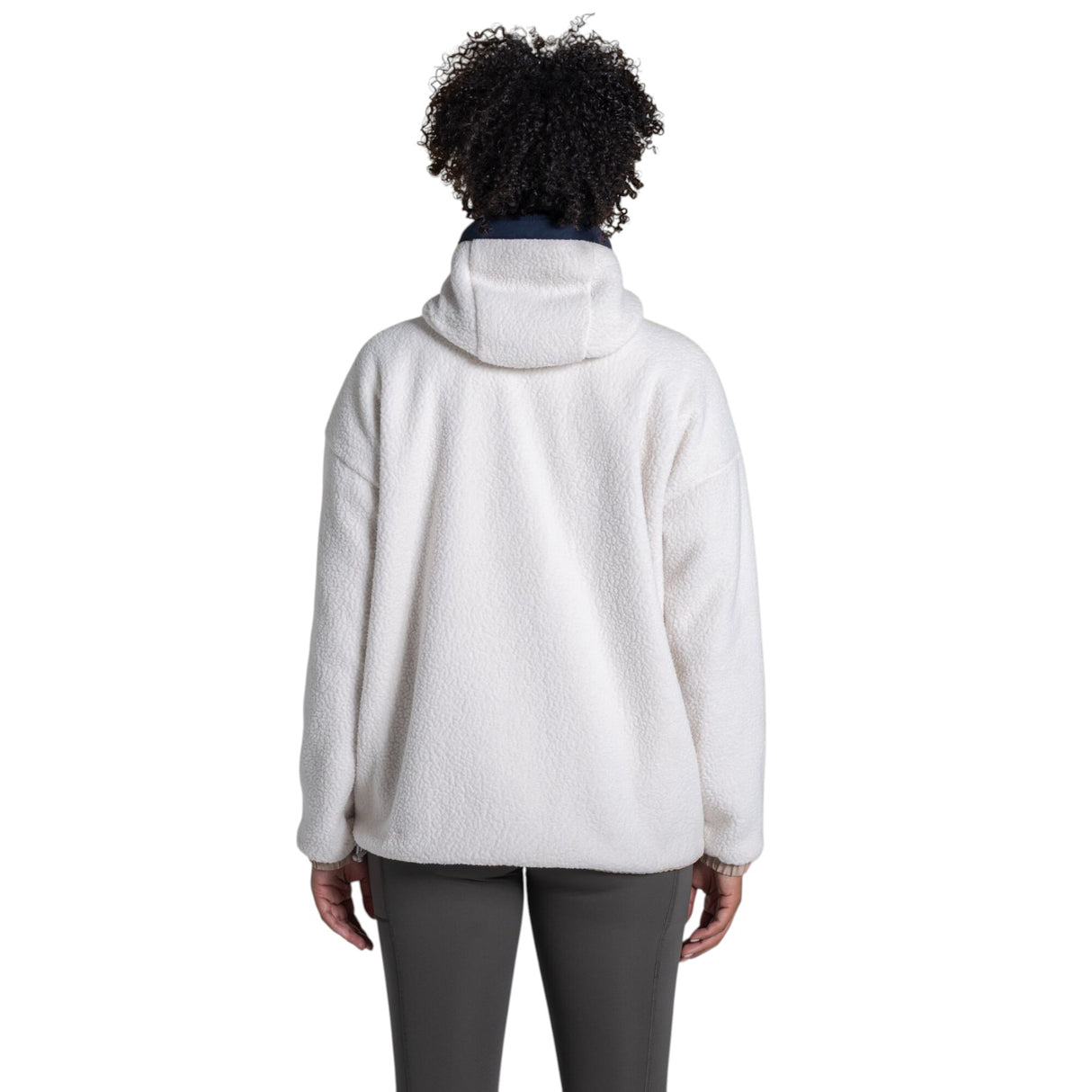 Craghoppers Women's Longlands Reversible Hooded Jacket Ecru/Warm Beige / X-Small-Ecru/Warm Beige / Small-Ecru/Warm Beige / Medium-Ecru/Warm Beige / Large-Ecru/Warm Beige / X-Large #- 53 Degrees North 