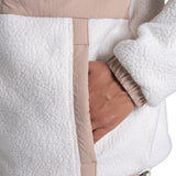 Craghoppers Women's Longlands Reversible Hooded Jacket Ecru/Warm Beige / X-Small-Ecru/Warm Beige / Small-Ecru/Warm Beige / Medium-Ecru/Warm Beige / Large-Ecru/Warm Beige / X-Large #- 53 Degrees North 