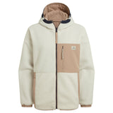 Craghoppers Women's Longlands Reversible Hooded Jacket Ecru/Warm Beige / X-Small-Ecru/Warm Beige / Small-Ecru/Warm Beige / Medium-Ecru/Warm Beige / Large-Ecru/Warm Beige / X-Large #- 53 Degrees North 