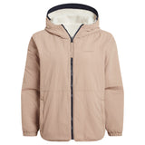 Craghoppers Women's Longlands Reversible Hooded Jacket Ecru/Warm Beige / X-Small-Ecru/Warm Beige / Small-Ecru/Warm Beige / Medium-Ecru/Warm Beige / Large-Ecru/Warm Beige / X-Large #- 53 Degrees North 