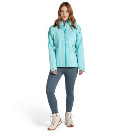 Craghoppers Women's Dynamic Pro III Jacket Aqua Sky / X-Small-Aqua Sky / Small-Aqua Sky / Medium-Aqua Sky / Large-Aqua Sky / X-Large #- 53 Degrees North 