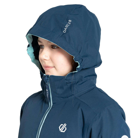 Dare 2b Kids' Impose Jacket Black/Ebony Grey / Age 3-4-Black/Ebony Grey / Age 5-6-Black/Ebony Grey / Age 7-8-Black/Ebony Grey / Age 9-10-Black/Ebony Grey / Age 11-12 #- 53 Degrees North 