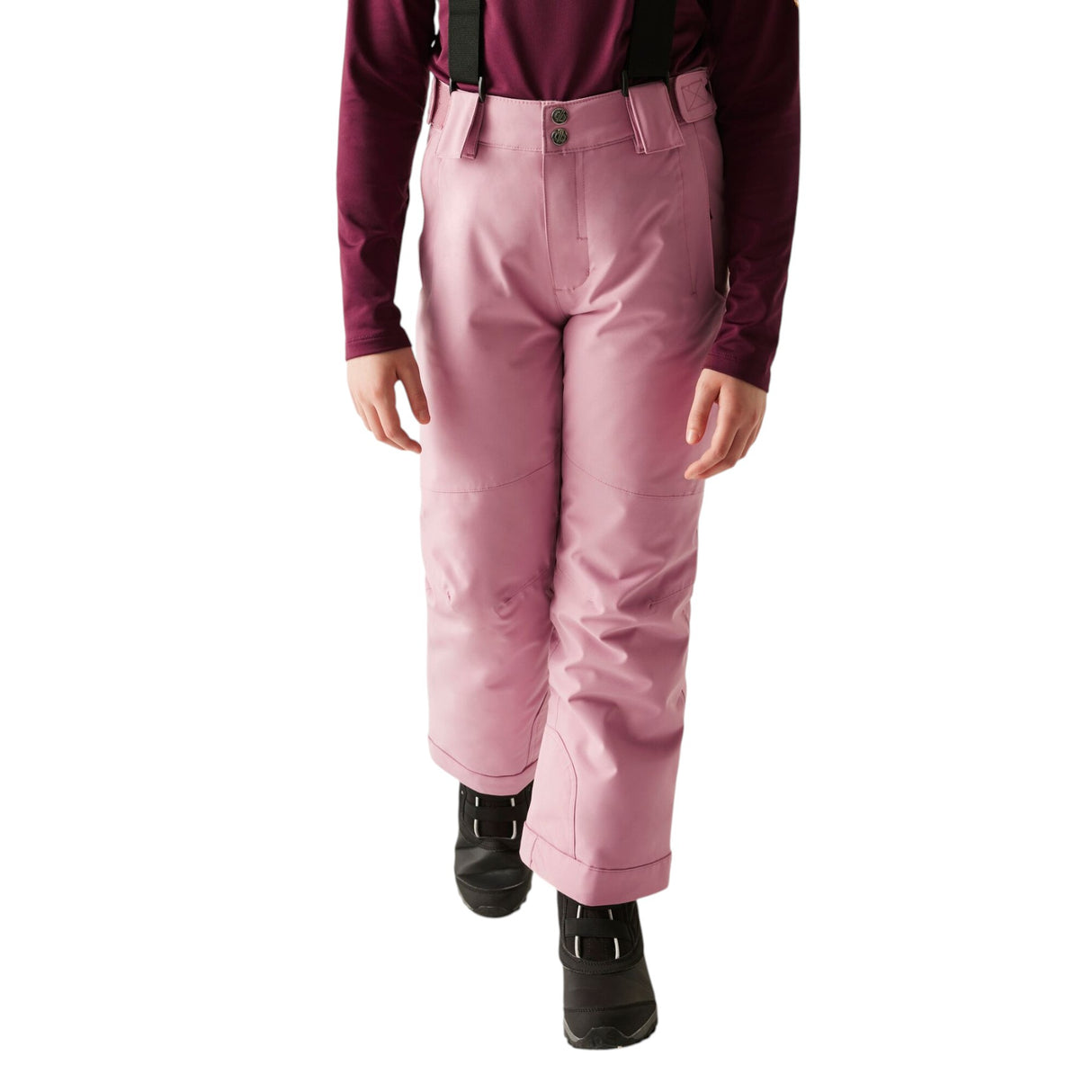 Dare 2b Kids' Outmove Ski Trousers Black / Age 5-6-Black / Age 7-8-Black / Age 9-10-Black / Age 11-12-Black / Age 13 #- 53 Degrees North 