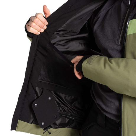 Dare 2b Men's Eagle Jacket Black/Clay/Ebony Grey / Small-Black/Clay/Ebony Grey / Medium-Black/Clay/Ebony Grey / Large-Black/Clay/Ebony Grey / X-Large-Black/Clay/Ebony Grey / XX-Large #- 53 Degrees North 