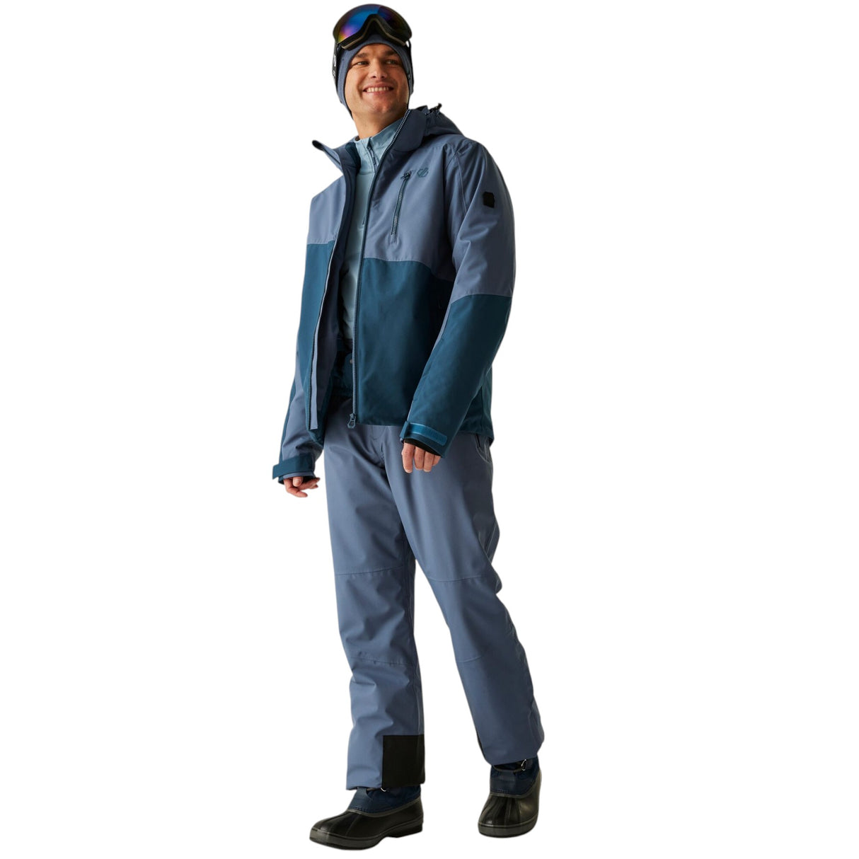 Dare 2b Men's Halfpipe Jacket Blue Indigo/Moonlight Denim / X-Small-Blue Indigo/Moonlight Denim / Small-Blue Indigo/Moonlight Denim / Medium-Blue Indigo/Moonlight Denim / Large-Blue Indigo/Moonlight Denim / X-Large #- 53 Degrees North 