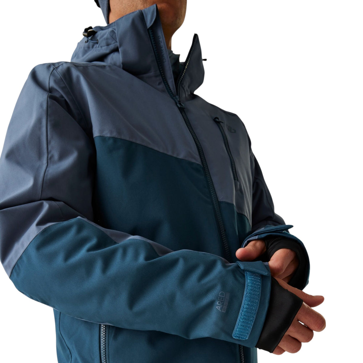 Dare 2b Men's Halfpipe Jacket Blue Indigo/Moonlight Denim / X-Small-Blue Indigo/Moonlight Denim / Small-Blue Indigo/Moonlight Denim / Medium-Blue Indigo/Moonlight Denim / Large-Blue Indigo/Moonlight Denim / X-Large #- 53 Degrees North 