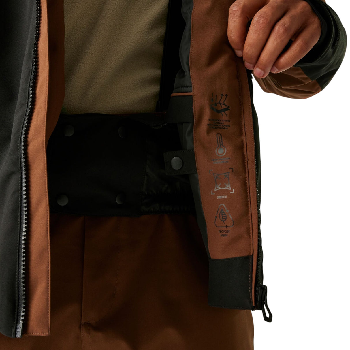 Dare 2b Men's Halfpipe Jacket Blue Indigo/Moonlight Denim / X-Small-Blue Indigo/Moonlight Denim / Small-Blue Indigo/Moonlight Denim / Medium-Blue Indigo/Moonlight Denim / Large-Blue Indigo/Moonlight Denim / X-Large #- 53 Degrees North 