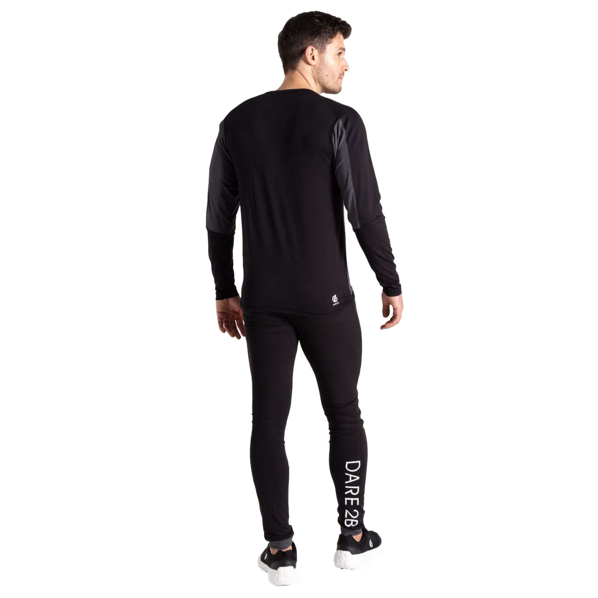 Dare 2b Men's Exchange Baselayer Set Black/Ebony Grey / Small-Black/Ebony Grey / Medium-Black/Ebony Grey / Large-Black/Ebony Grey / X-Large-Black/Ebony Grey / XX-Large #- 53 Degrees North 