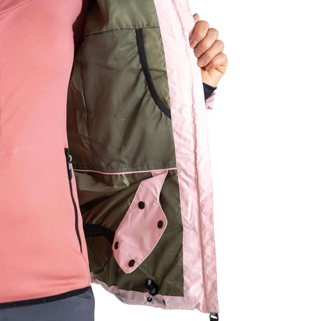 Dare 2b Women's Blindside Jacket Crystal Rose / X-Small-Crystal Rose / Small-Crystal Rose / Medium-Crystal Rose / Large-Crystal Rose / X-Large #- 53 Degrees North 