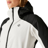 Dare 2b Women's Flurry Jacket Egret/Black / X-Small-Egret/Black / Small-Egret/Black / Medium-Egret/Black / Large-Egret/Black / X-Large #- 53 Degrees North 