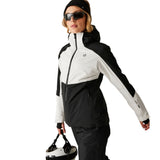 Dare 2b Women's Flurry Jacket Egret/Black / X-Small-Egret/Black / Small-Egret/Black / Medium-Egret/Black / Large-Egret/Black / X-Large #- 53 Degrees North 