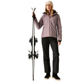 Dare 2b Women's Flurry Jacket Egret/Black / X-Small-Egret/Black / Small-Egret/Black / Medium-Egret/Black / Large-Egret/Black / X-Large #- 53 Degrees North 