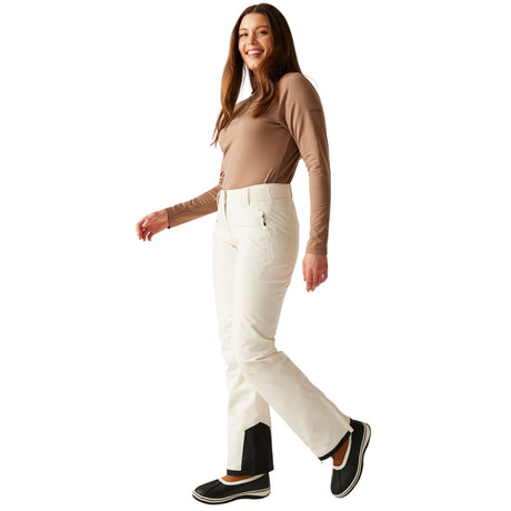 Dare 2b Women's Diminish Ski Trousers Egret / X-Small-Egret / Small-Egret / Medium-Egret / Large-Egret / X-Large #- 53 Degrees North 