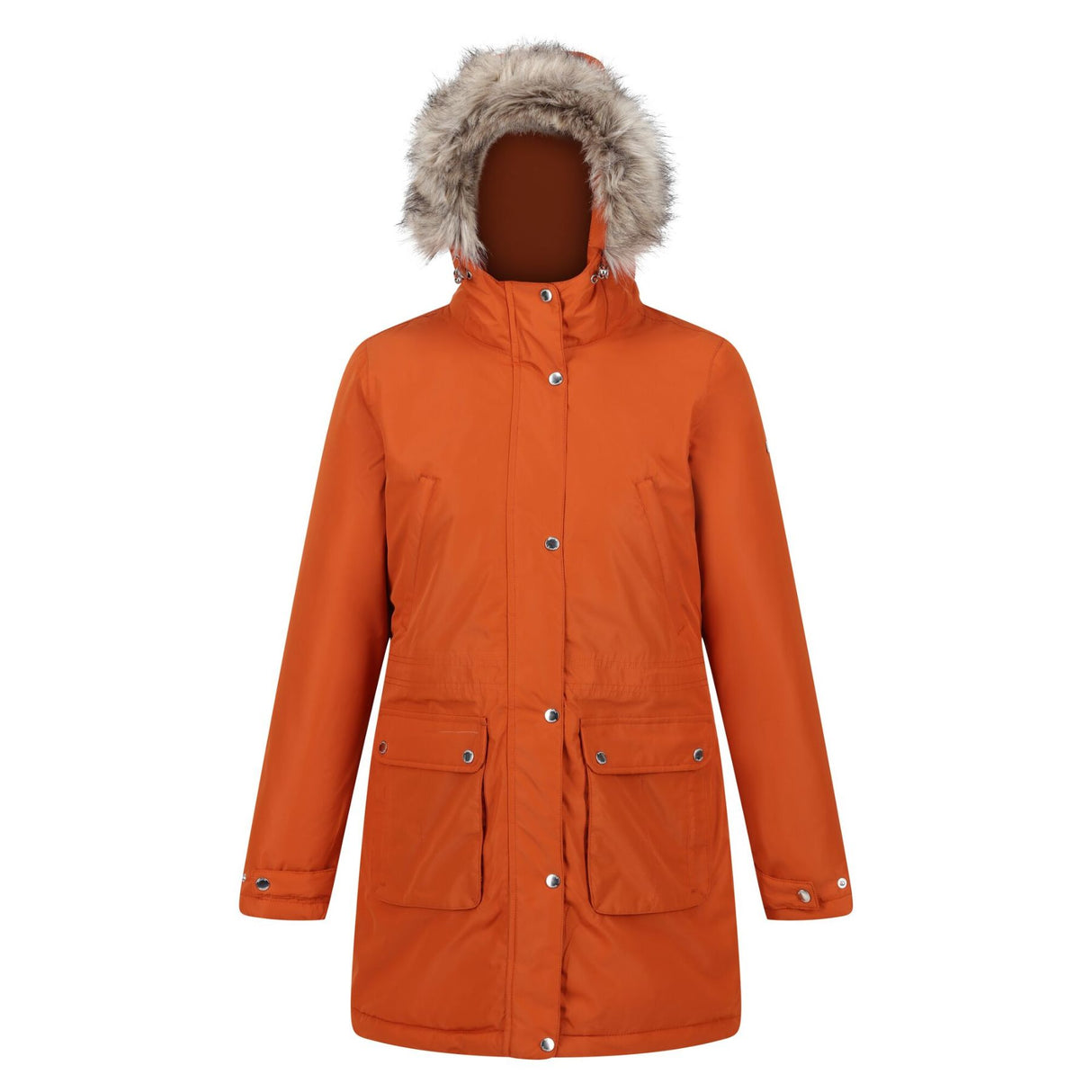 Regatta Women's Voltera Heated Parka Jacket Burnt Copper / X-Small-Burnt Copper / Small-Burnt Copper / Medium-Burnt Copper / Large-Burnt Copper / X-Large #- 53 Degrees North 