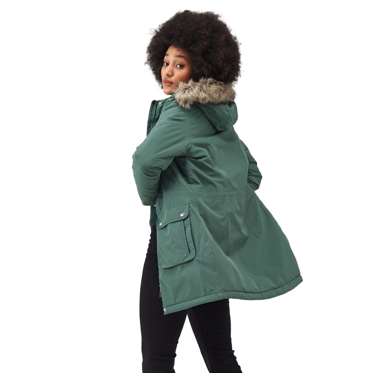 Regatta Women's Voltera Heated Parka Jacket Burnt Copper / X-Small-Burnt Copper / Small-Burnt Copper / Medium-Burnt Copper / Large-Burnt Copper / X-Large #- 53 Degrees North 