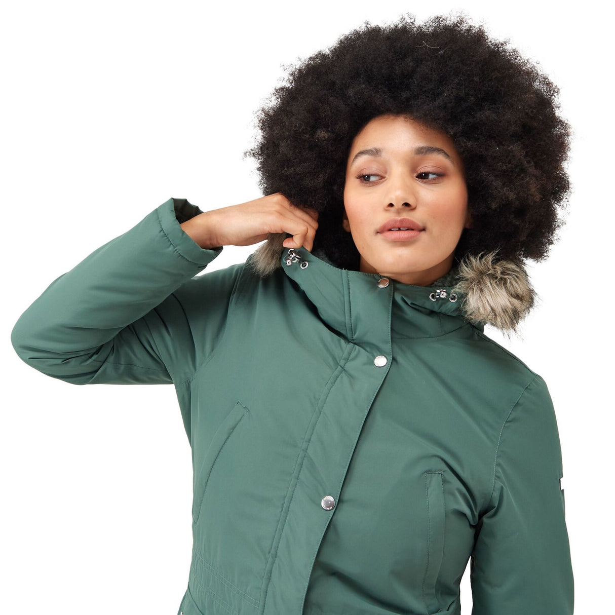 Regatta Women's Voltera Heated Parka Jacket Burnt Copper / X-Small-Burnt Copper / Small-Burnt Copper / Medium-Burnt Copper / Large-Burnt Copper / X-Large #- 53 Degrees North 