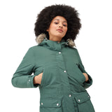 Regatta Women's Voltera Heated Parka Jacket Burnt Copper / X-Small-Burnt Copper / Small-Burnt Copper / Medium-Burnt Copper / Large-Burnt Copper / X-Large #- 53 Degrees North 