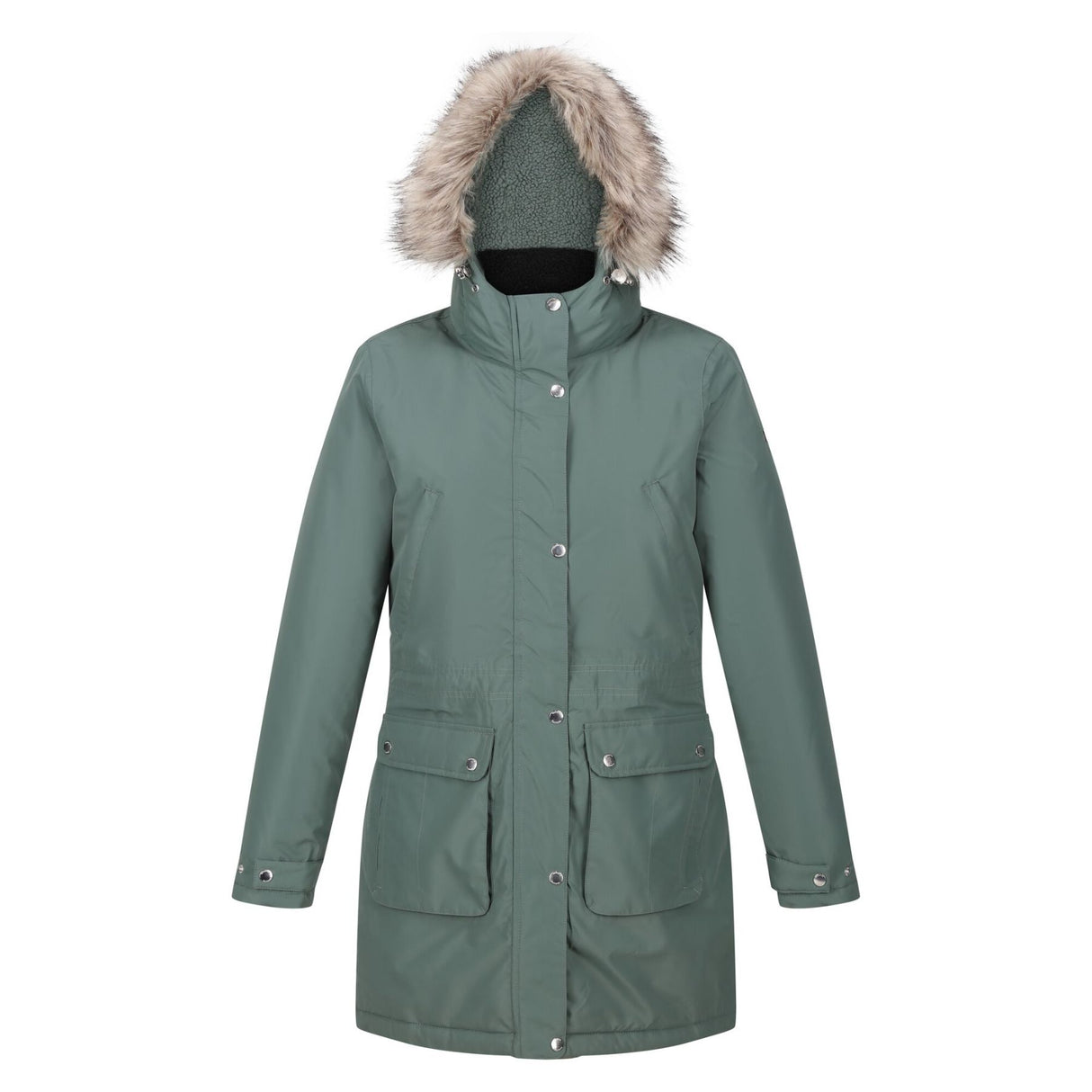 Regatta Women's Voltera Heated Parka Jacket Burnt Copper / X-Small-Burnt Copper / Small-Burnt Copper / Medium-Burnt Copper / Large-Burnt Copper / X-Large #- 53 Degrees North 