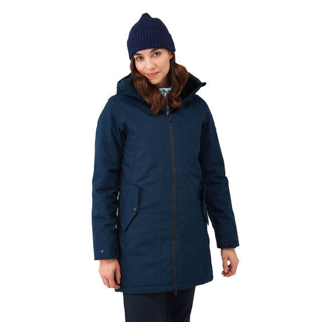 Regatta Women's Voltera Heated IV Jacket Navy / X-Small (UK 8)-Navy / Small (UK 10)-Navy / Medium (UK 12)-Navy / Large (UK 14)-Navy / X-Large (UK 16) #- 53 Degrees North 