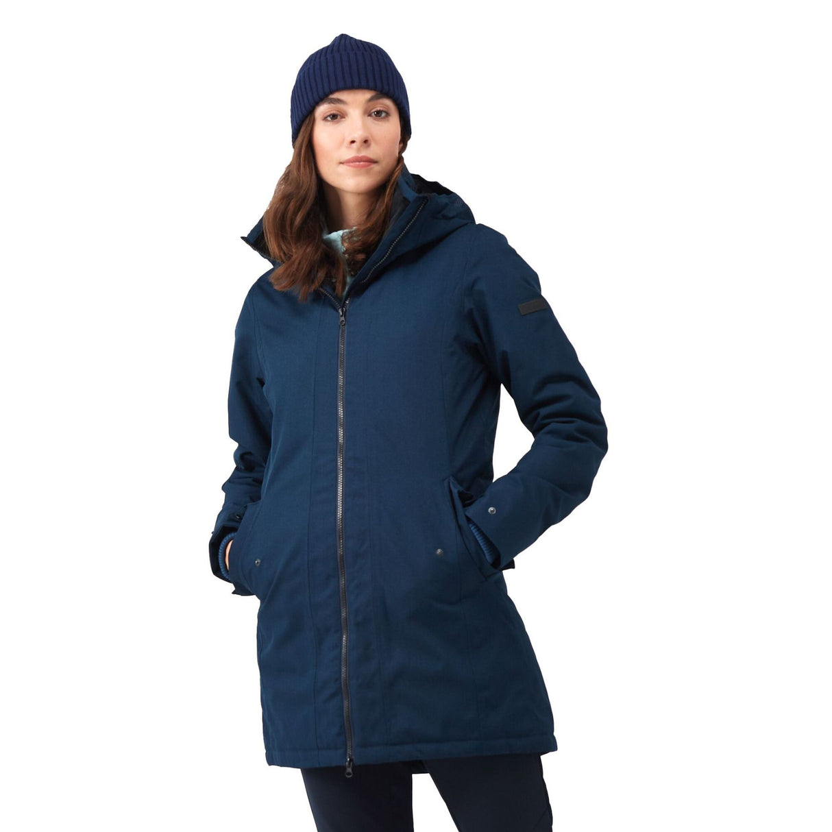 Regatta Women's Voltera Heated IV Jacket Navy / X-Small (UK 8)-Navy / Small (UK 10)-Navy / Medium (UK 12)-Navy / Large (UK 14)-Navy / X-Large (UK 16) #- 53 Degrees North 