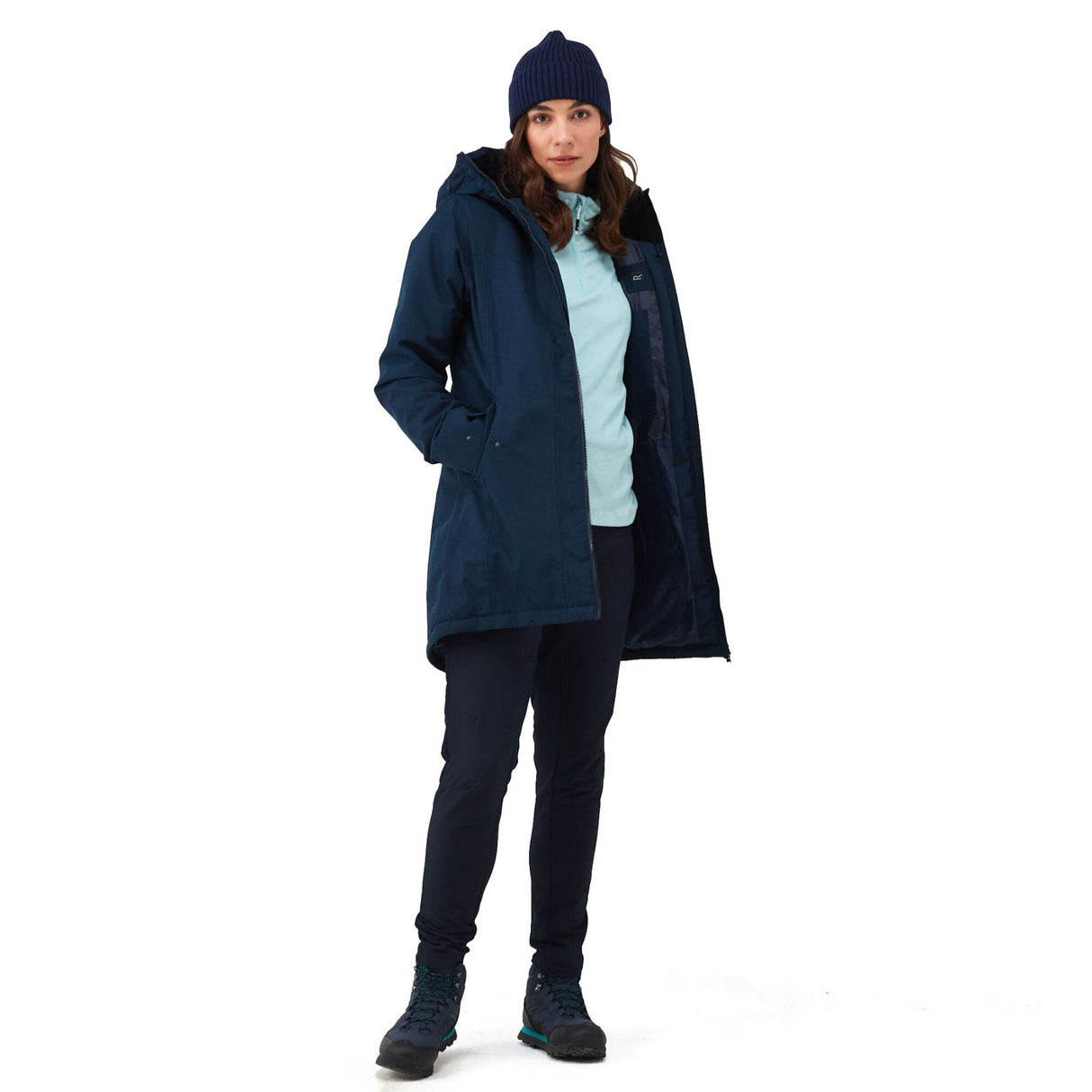 Regatta Women's Voltera Heated IV Jacket Navy / X-Small (UK 8)-Navy / Small (UK 10)-Navy / Medium (UK 12)-Navy / Large (UK 14)-Navy / X-Large (UK 16) #- 53 Degrees North 
