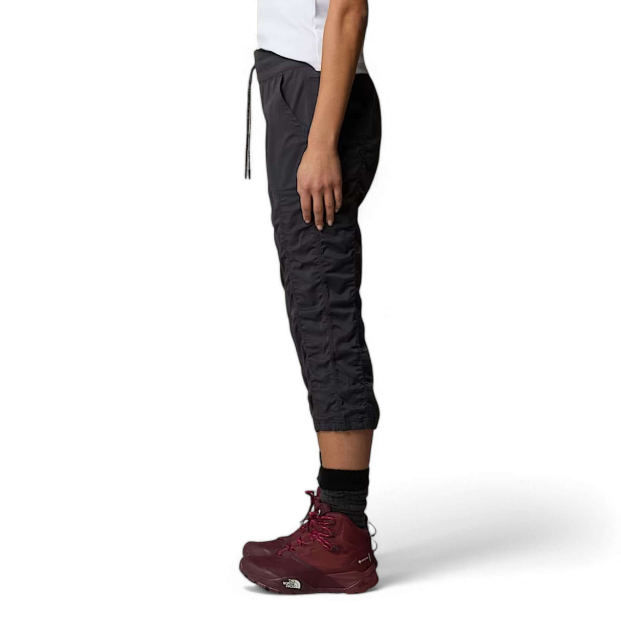 The North Face Women's Aphrodite 2.0 Capri Asphalt Grey / X-Small-Asphalt Grey / Small-Asphalt Grey / Medium-Asphalt Grey / Large-Asphalt Grey / X-Large #- 53 Degrees North 