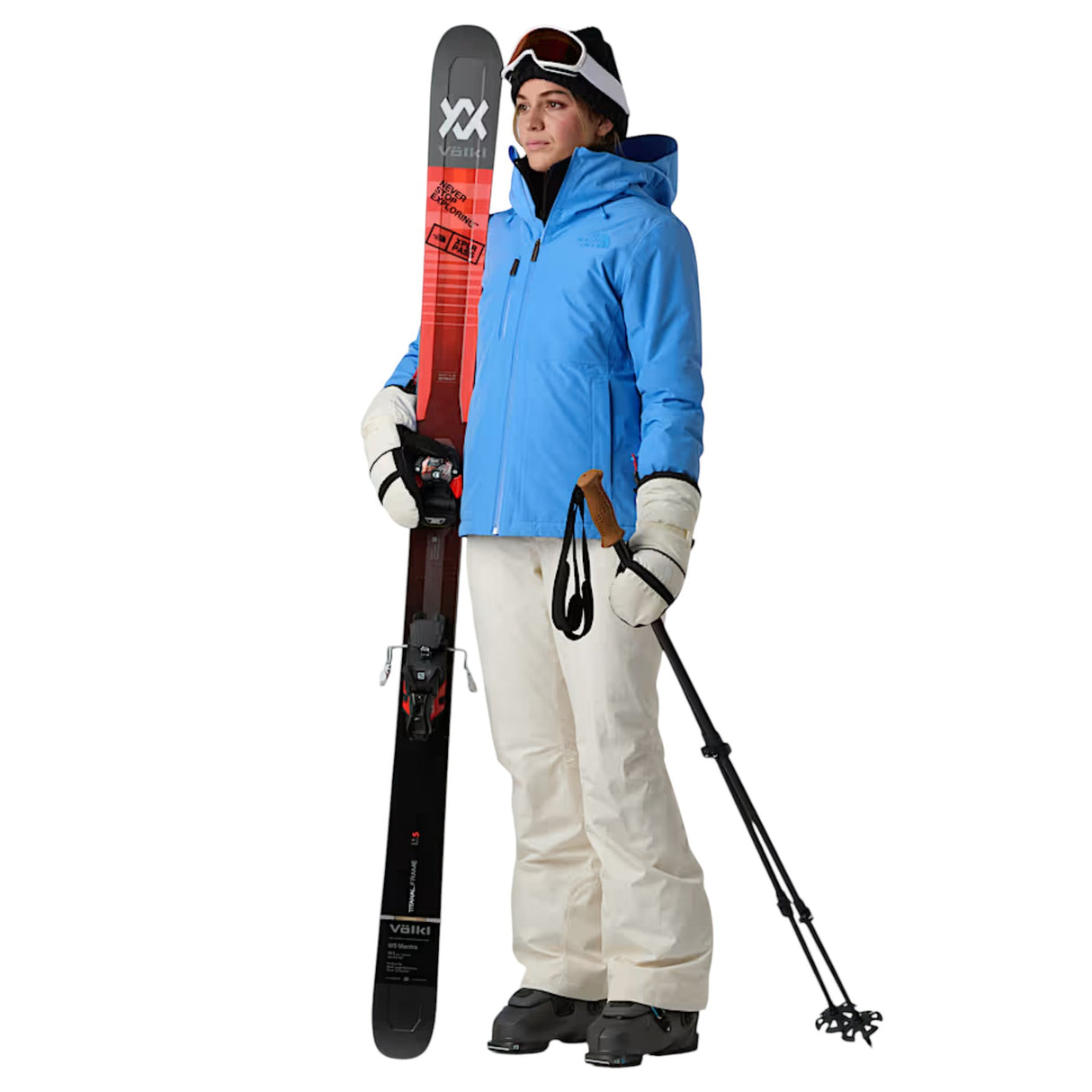 The North Face Women's Descendit Ski Jacket Dragonfruit / X-Small-Dragonfruit / Small-Dragonfruit / Medium-Dragonfruit / Large-Dragonfruit / X-Large #- 53 Degrees North 