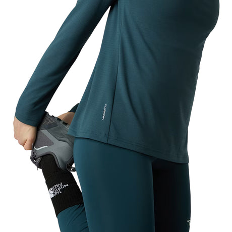 The North Face Women’s Flex Slim 1/4 Zip Long-Sleeve Top TNF Black / X-Small-TNF Black / Small-TNF Black / Medium-TNF Black / Large-TNF Black / X-Large #- 53 Degrees North 