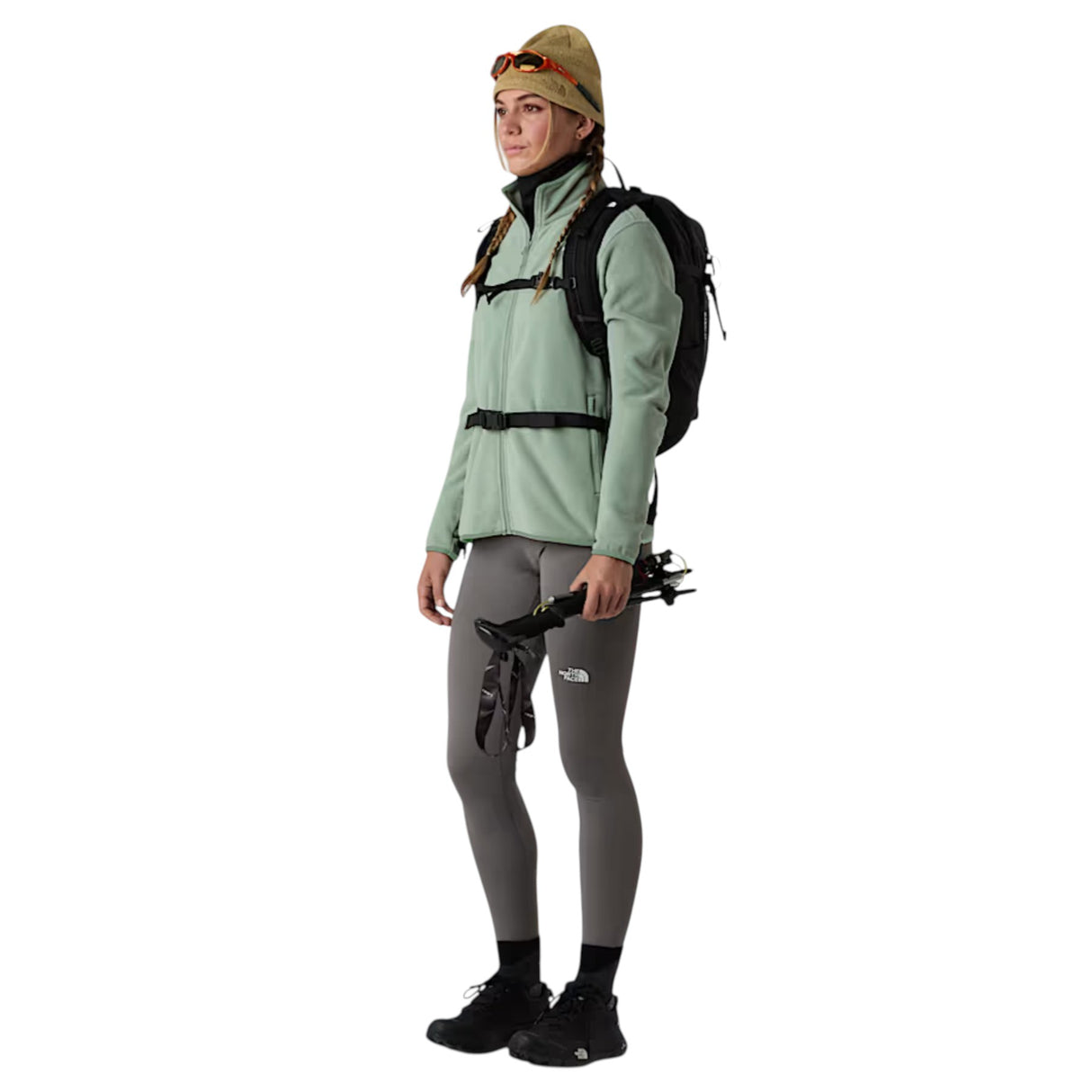 The North Face Women's Glacier Fleece Jacket White Dune / X-Small-White Dune / Small-White Dune / Medium-White Dune / Large-White Dune / X-Large #- 53 Degrees North 