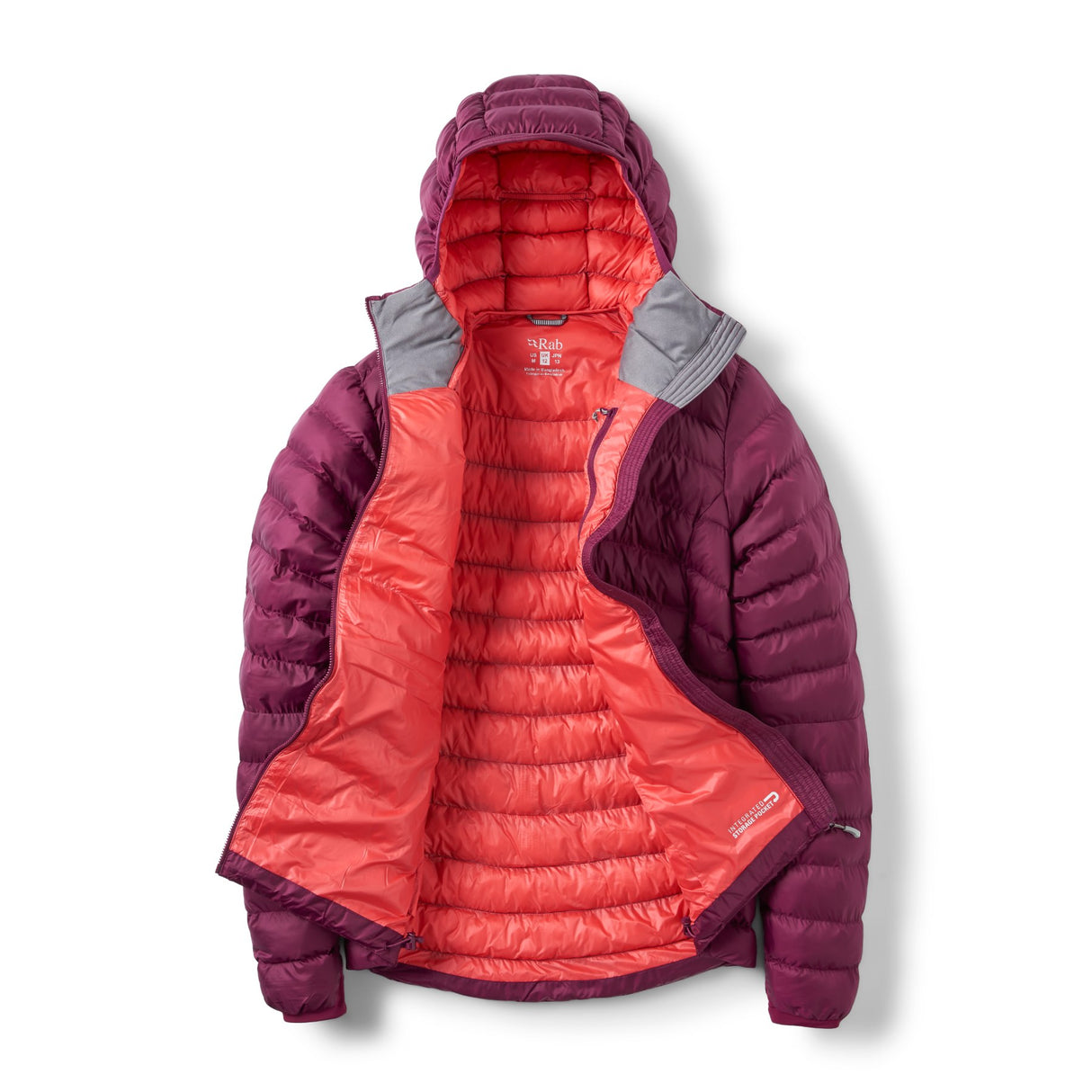 Rab Women's Cirrus Alpine Jacket Mulberry / X-Small-Mulberry / Small-Mulberry / Medium-Mulberry / Large-Mulberry / X-Large #- 53 Degrees North 