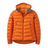 Rab Women's Electron Pro Hooded Jacket Dark Melba / X-Small-Dark Melba / Small-Dark Melba / Medium-Dark Melba / Large-Mulberry / X-Small #- 53 Degrees North 