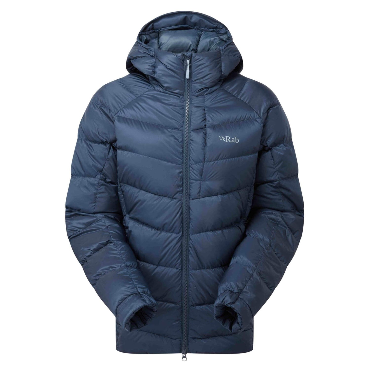 Rab Women's Glaceon Pro Jacket Tempest Blue / X-Small-Tempest Blue / Small-Tempest Blue / Medium-Tempest Blue / Large-Tempest Blue / X-Large #- 53 Degrees North 