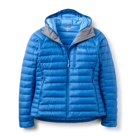 Rab Women's Microlight Alpine Hooded Jacket Dark Bluebird / X-Small - 53 Degrees North