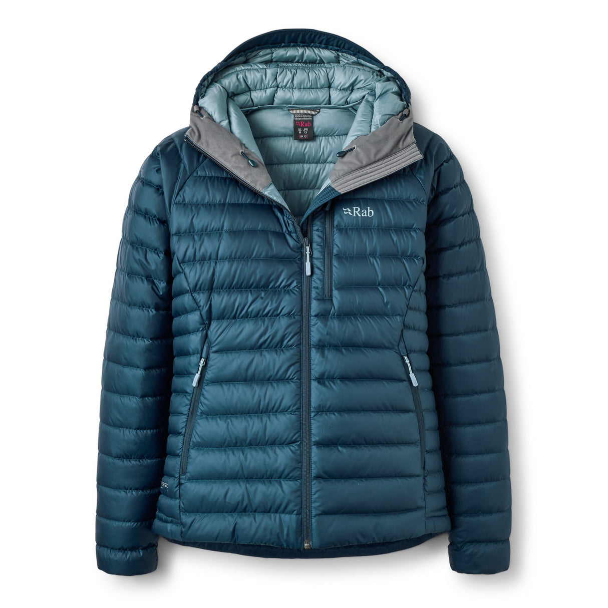 Rab Women's Microlight Alpine Jacket Black / X-Small-Black / Small-Black / Medium-Black / Large-Black / X-Large #- 53 Degrees North 