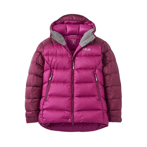 Rab Women's Neutrino Pro Hooded Down Jacket Mulberry/Plum / X-Small-Mulberry/Plum / Small-Mulberry/Plum / Medium-Mulberry/Plum / Large #- 53 Degrees North 